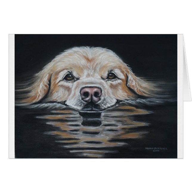 Avond zwemmen (Voorkant Horizontaal)