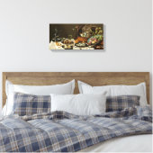 avondeten canvas afdruk (Insitu (Slaapkamer))