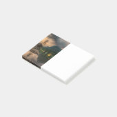 Avondfoto van bergmeer post-it® notes (Schuin)
