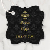 Avondglam Bedankjes Labels (Voorkant)