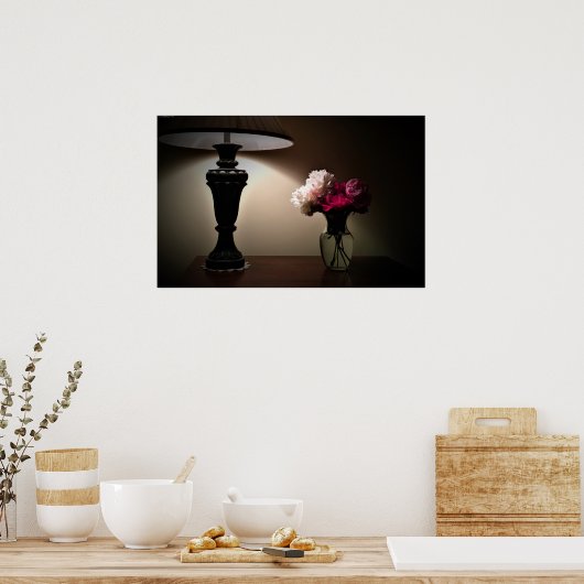 avondgloed, poster (Keuken)