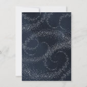 Avondhemel Slinger met lichtjes Achtertuin Feest U Kaart (Achterkant)