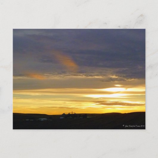 Avondlicht Briefkaart (Voorkant)