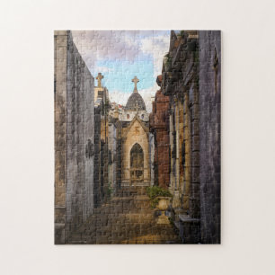Avondlicht op de begraafplaats Recoleta Legpuzzel