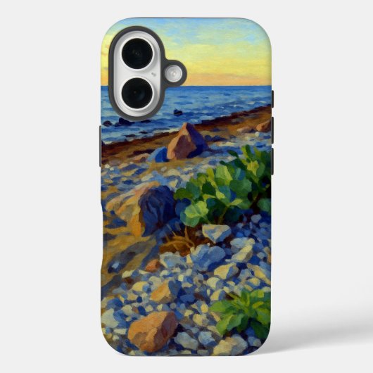 Avondlicht op de kust van Vormsi Case-Mate iPhone Case (Achterkant)