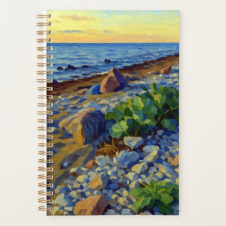 Avondlicht op de kust van Vormsi Planner