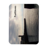 Avondlicht Porthleven Cornwall Engeland Magneet (Verticaal)