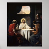 Avondmaal in Emaus door Carl Bloch Print (Voorkant)