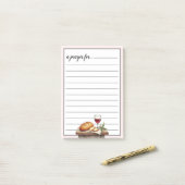 Avondmaalsbrood en Wijn Gebedsoorlogskamer Post-it® Notes (Op bureau)