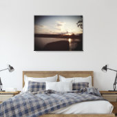 Avondrust Canvas Afdruk (Insitu (Slaapkamer))
