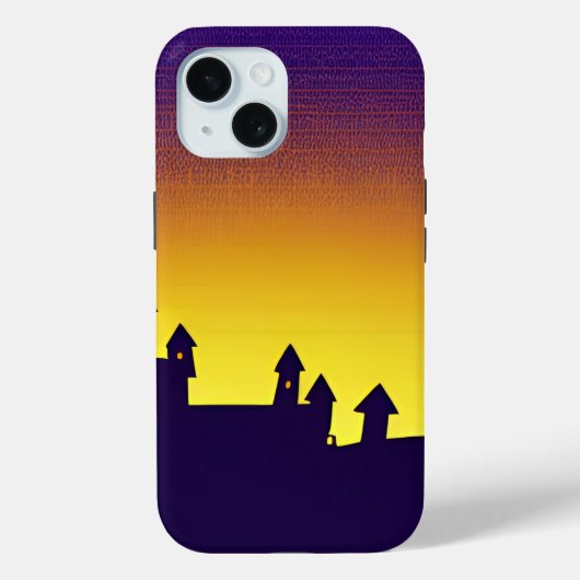 Avondschaduwlandschap Case-Mate iPhone Case (Achterkant)
