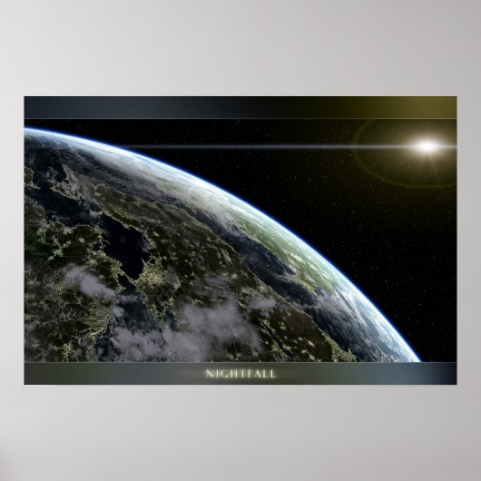 Avondschemering Poster (Voorkant)