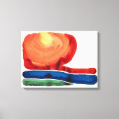 Avondster 2 Georgia O'Keeffe | Canvas Afdruk (Voorkant)