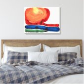 Avondster 2 Georgia O'Keeffe | Canvas Afdruk (Insitu (Slaapkamer))