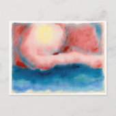 avondster Georgia O'Keeffe | Briefkaart (Voorkant)