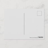 avondstrand briefkaart (Achterkant)