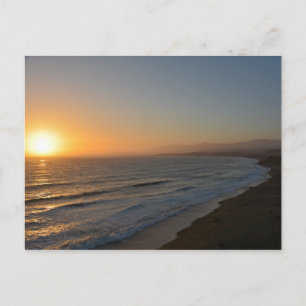 avondstrand briefkaart