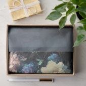 Avondwandeling, kolibrie en etherische flora tissuepapier (Geschenk)