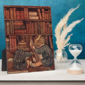 avonturen in de bibliotheek fotoplaat (Zijkant)