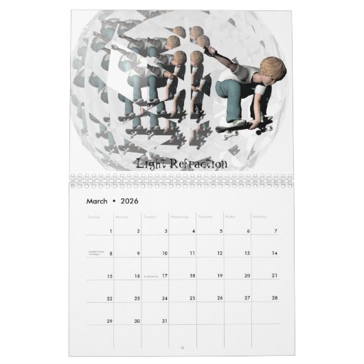 avonturen in wetenschap en Wiskunde Kalender (Mar 2026)