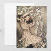  avonturen in Wonderland door Rackham (Voorkant / Achterkant)