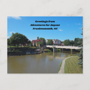 avonturen voor iedereen Frankenmouth, MI briefkaar Briefkaart
