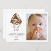 Avonturenbos Kampeerder Verjaardag Bedankkaart (Voorkant / Achterkant)