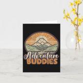 Avonturenmaatjes koppels grappig Wandelavontuur M Kaart (Gele Bloem)