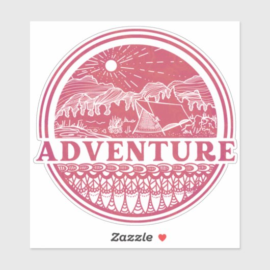 Avonturensticker Sticker (Vel)