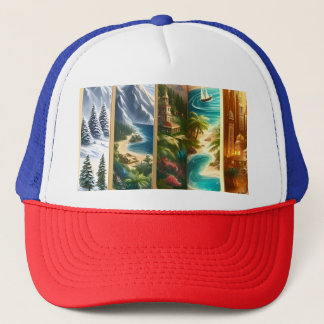 Avonturier Trucker Hat uit Zazzle Trucker Pet