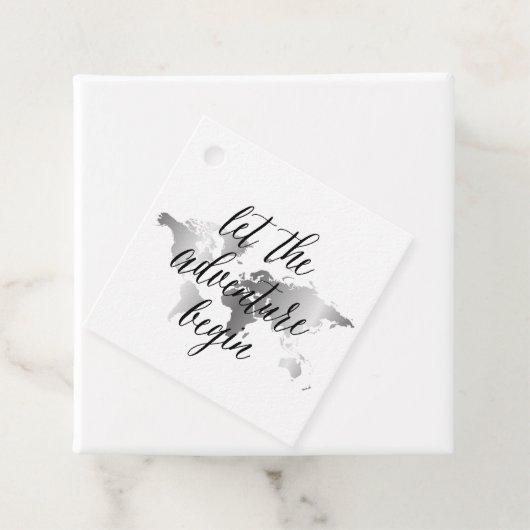 Avontuur begint afstuderen bedankjes labels (In situ)