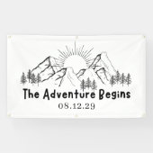 Avontuur begint Pas getrouwd banner (Horizontaal)