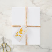 Avontuur Begint Wereldkaart Bestemming Favor REAL Cadeaulabels (Met Koord)