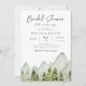 Avontuur bruids douche uitnodiging (Voorkant)