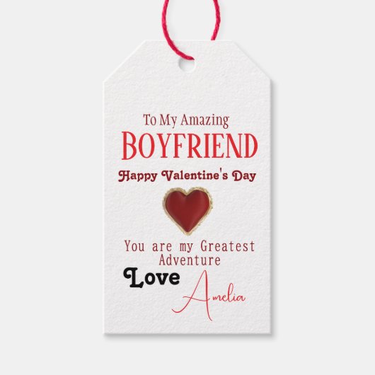 Avontuur  cadeaulabel (Voorkant)