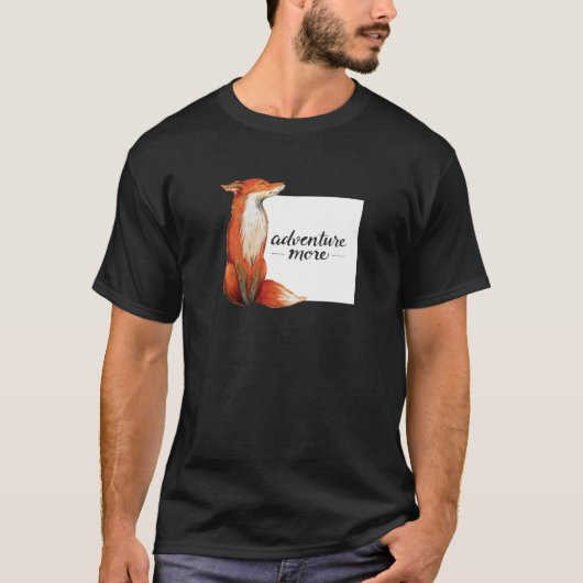 avontuur meer vos t-shirt (Voorkant)