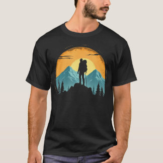 Avontuur Natuur Kamperen Berg Wandelen Liefhebbers T-shirt