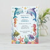 Avontuur onder de zee kaart (Staand voorkant)