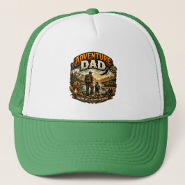 Avontuur Papa T-shirt – Vintage Outdoor Kamperen Trucker Pet