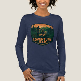 Avontuur Papa T-shirt – Vintage Outdoor wandelen