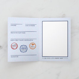 avontuur | Reis | Paspoort Bedankkaart