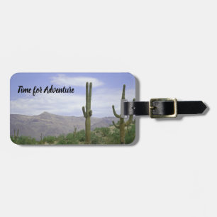 Avontuur Reizen Arizona Saguaro Cactus Zuidwesten Bagagelabel