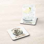 Avontuur roept bier onderzetter (Rechterzijde)