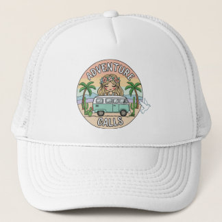 Avontuur Roept Boho Camper Truckerhoed Trucker Pet