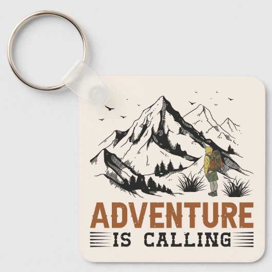 Avontuur roept Sleutelhanger (Voorkant)