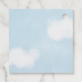 Avontuur Thema Baby shower Meisje Dank U Bedankjes Labels (Achterkant)