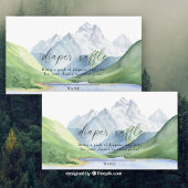 Avontuur tijd luier loterij informatiekaartje