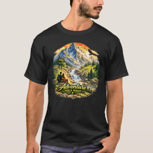 Avontuur voelt als de juiste vakantie-shirt USA T-shirt