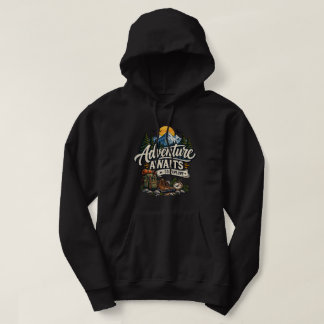 Avontuur Wacht Berg Wandelen Outdoor Ontdekkingsre Hoodie