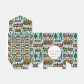 Avontuur wacht: Camper Baby Boy Shower Bedankdoosjes (Uitgevouwen)